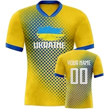 Custom National Soccer Jersey Flag Polka Dot Pattern Uniforms Shirts for Fans Gifts Personalized Name Numbers