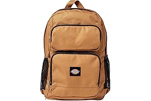 Dickies Double Pocket Brown Duck Backpack