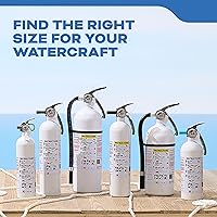 Vista 15 de Kidde Mariner 5 Extintor de Incendios para Barcos, de Un Solo Uso 5BC