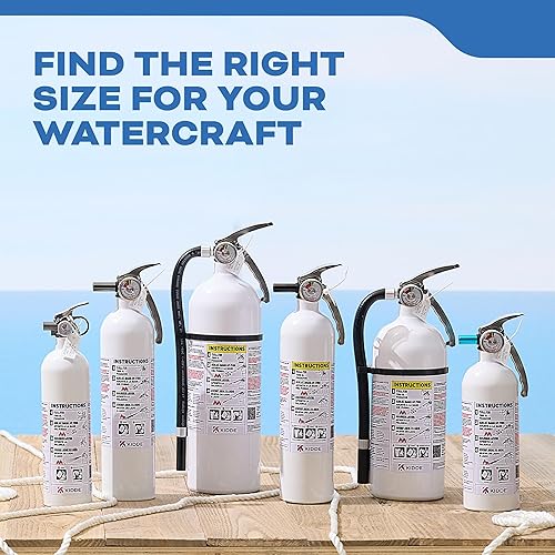Vista 15 de Kidde Mariner 5 Extintor de Incendios para Barcos, de Un Solo Uso 5BC