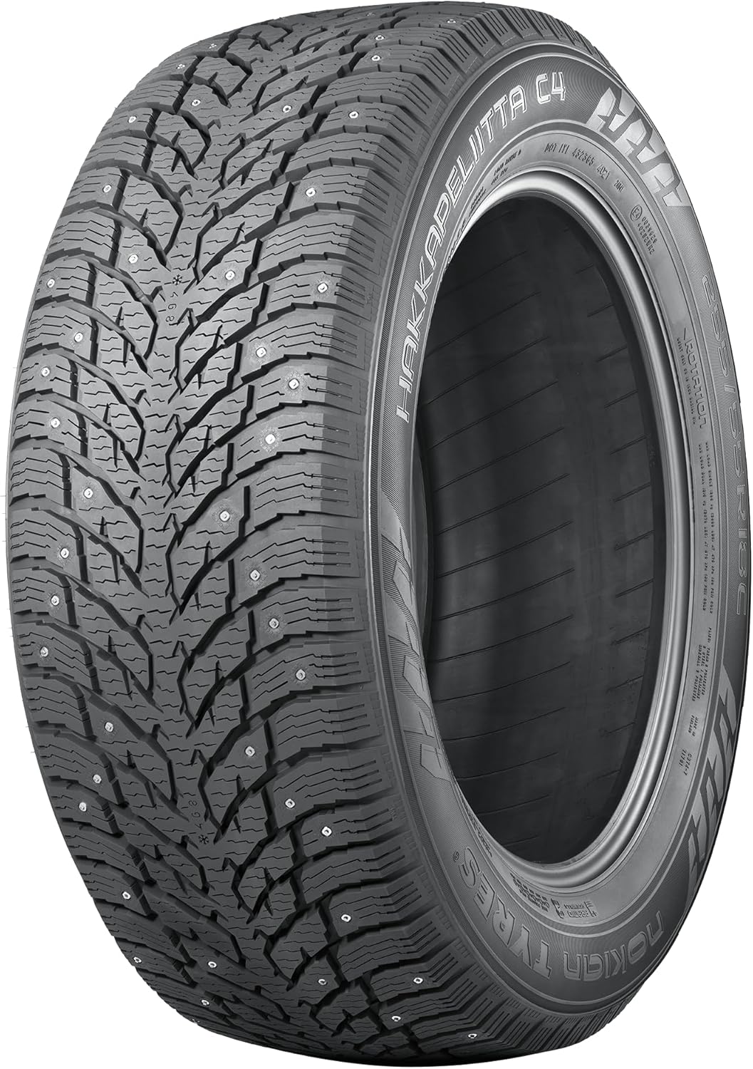 Nokian Tyres Hakkapeliitta C4 225/55 R 17 C 109/107R Studded Winter Cargo Tire
