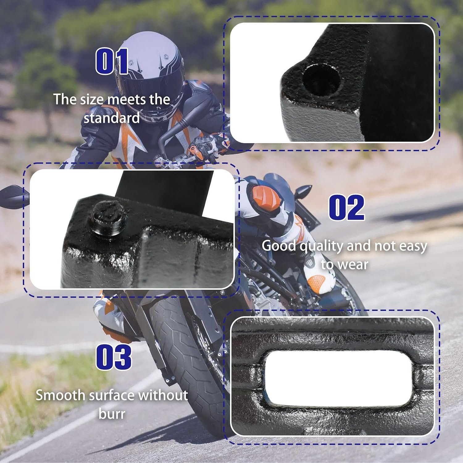 Motorcycle Bike Fork Seal Driver Tool Kit 35-50mm