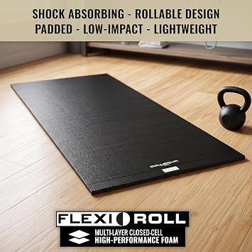 Dollamur 5'x10'x1.25 Jiu-Jitsu Mat, Tatami