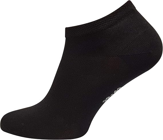 3 Pairs Bamboo Booties Socks, Unisex Bamboo Socks for Men and Women