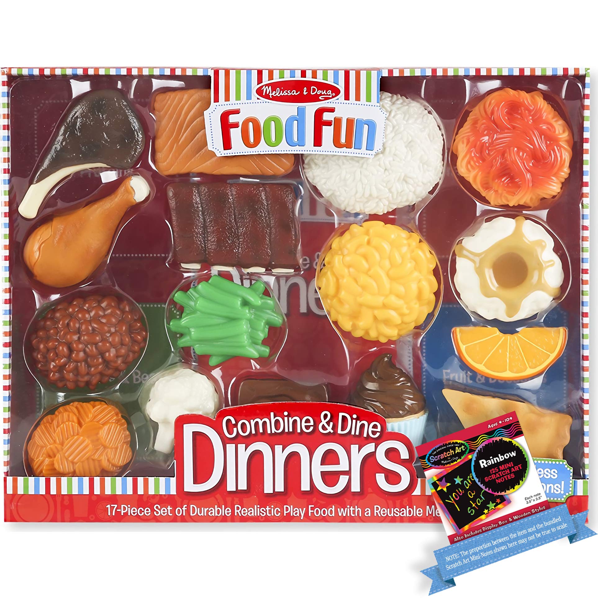Amazon.com: Melissa and Doug Combine and Dine Dinners: Food Fun