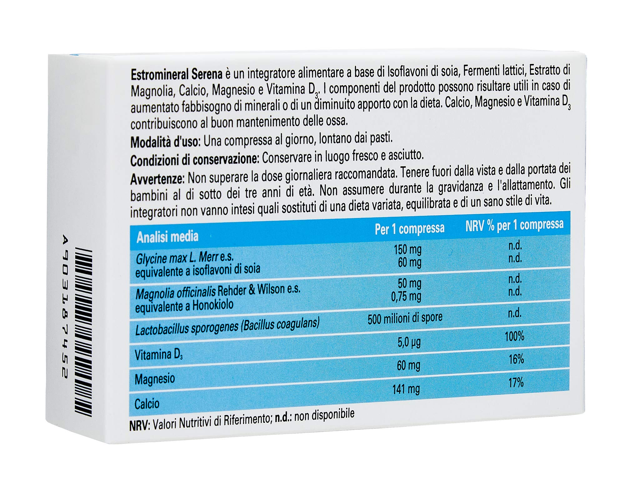 BUYFARMA PROMO PACK - 3x Estromineral Serena - 120 Compresse + OMAGGIO A SORPRESA
