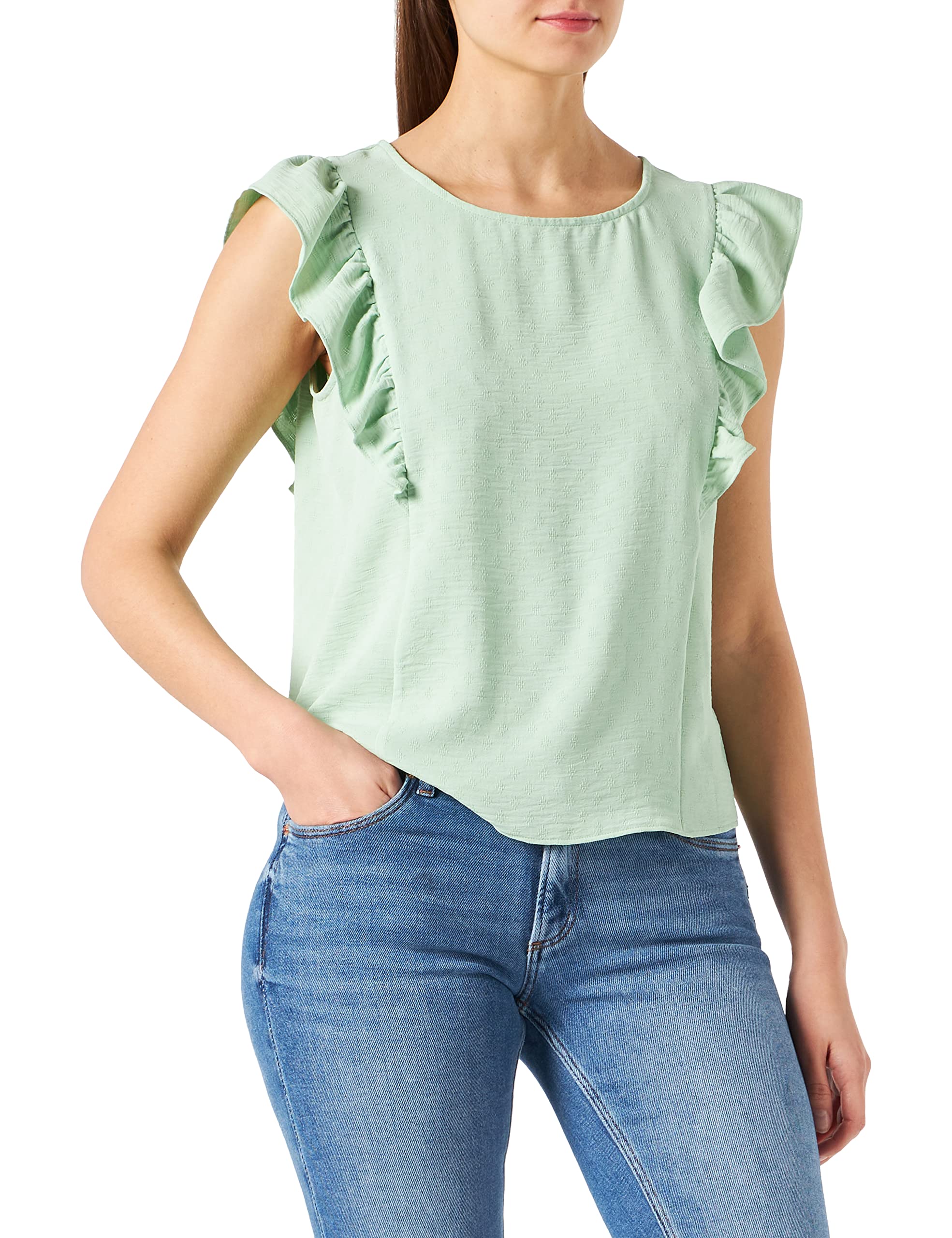Naf Naf Camisa de Vestir para Mujer