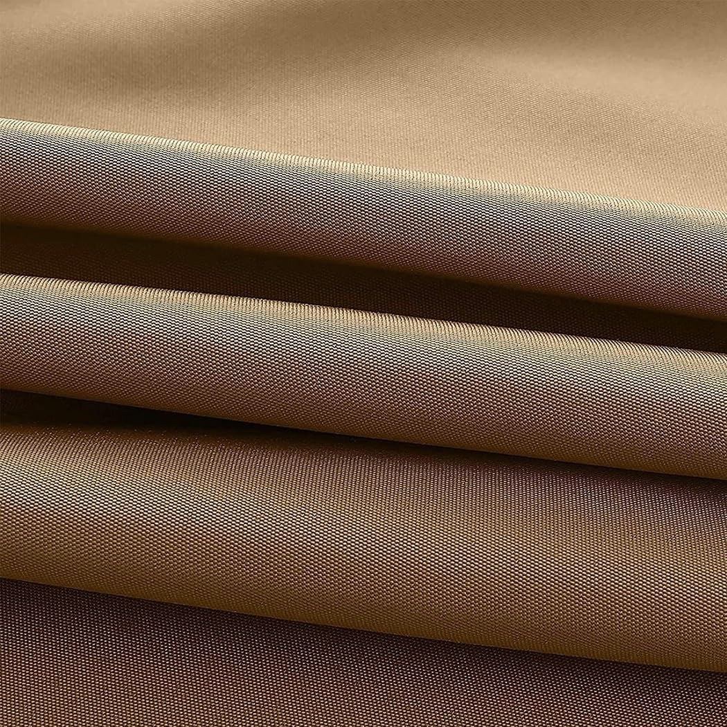 Tessuto Di Ricambio Per Ombrellone Baldacchino Di Ricambio Ombrellone A 6 Stecche /8 Stecche, Rechange Telo Per Ombrellone(Beige,6 RIBS/200CM(6.5FT