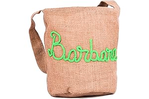 Woven Burlap Makeup Bag for Your Essentials