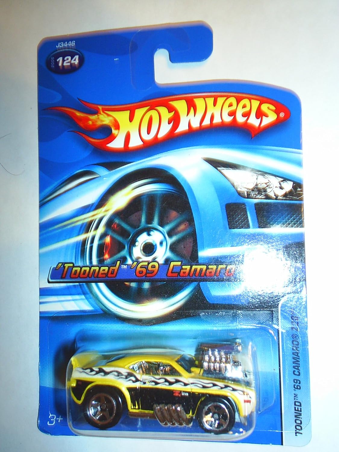 2006 Tooned '69 Camaro Z28 Hot Wheels Collectible - 124