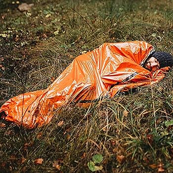 Rvtkak Sac De Couchage D'urgence Ultraléger, Abri D'urgence Double