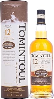 Tomintoul 12 Year Old Oloroso Sherry Cask Single Malt Scotch Whisky 70 cl