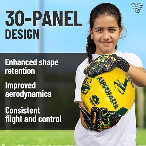 Miniatura 9 de Vizari Balones de fútbol del equipo nacional  Ocho pelotas de campo del equipo nacional para elegir