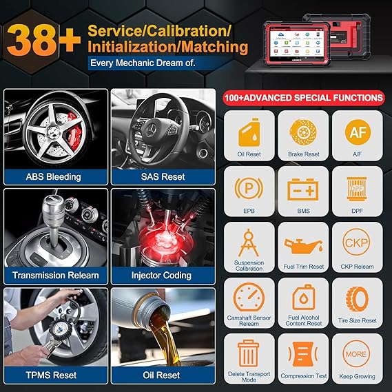 LAUNCH X431 PRO Elite 2026 New Bidirectional Scan Tool, 38+ Reset, ECU Coding, All-in-One Full System Diagnostic Scanner, CANFD&DoIP, FCA AutoAuth, VAG Guide,Same as Pro3s+ 5.0,2 Years Free Update