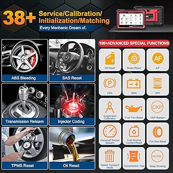 LAUNCH X431 PRO Elite 2026 New Bidirectional Scan Tool, 38+ Reset, ECU Coding, All-in-One Full System Diagnostic Scanner, CANFD&DoIP, FCA AutoAuth, VAG Guide,Same as Pro3s+ 5.0,2 Years Free Update
