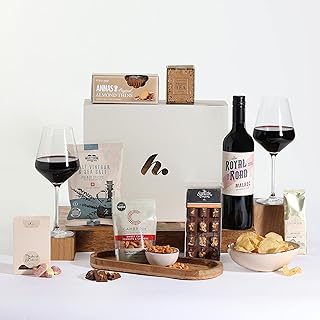 Classic Food & Red Wine Hamper - Argentinian Malbec Plus Sweet & Savoury Treats| Hampers & Gourmet Gifts, Gift Hampers For Women, Hampers For Men, Hampers For Couples, By Clearwater Hampers