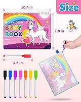 Vista 6 de Benresive Libro de actividades de aprendizaje preescolar Montessori para niños pequeños de 3 a 5 años, juguetes educativos sensoriales de viaje