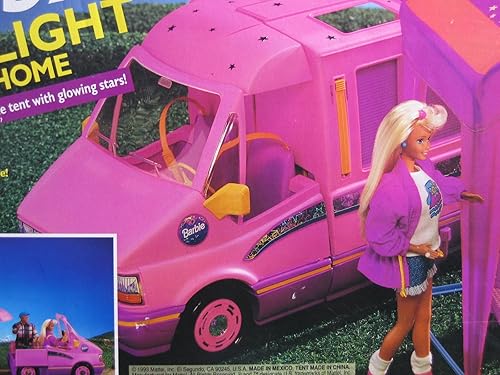 Miniatura 3 de Barbie STARLIGHT MOTOR HOME Vehículo MOTORHOME Van w TIENDA & TRAIL RIDER "Jeep" (1993)
