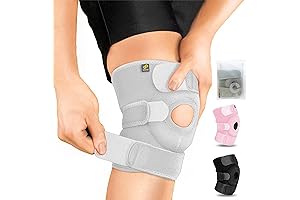 Bracoo: Adjustable Compression Knee Patellar Sleeve