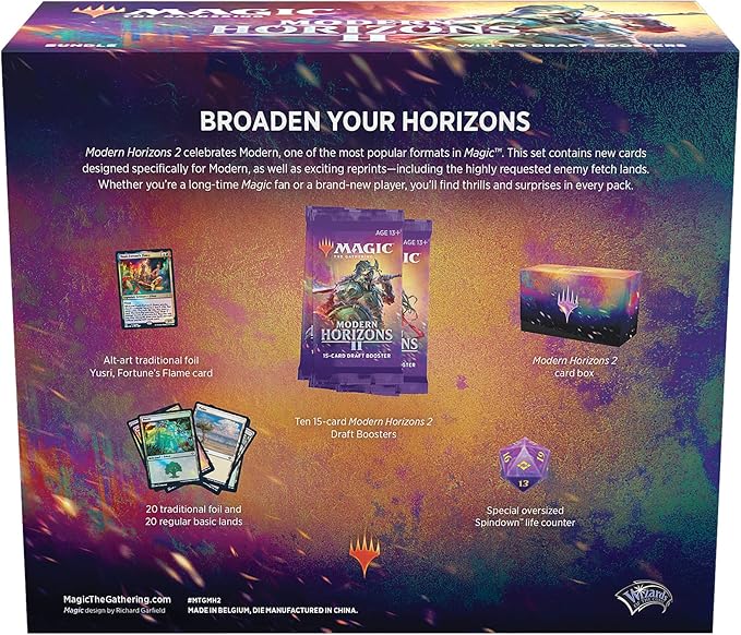 Amazon Com Magic The Gathering Modern Horizons 2 Bundle 10 Draft Boosters 150 Magic Cards Accessories Toys Games