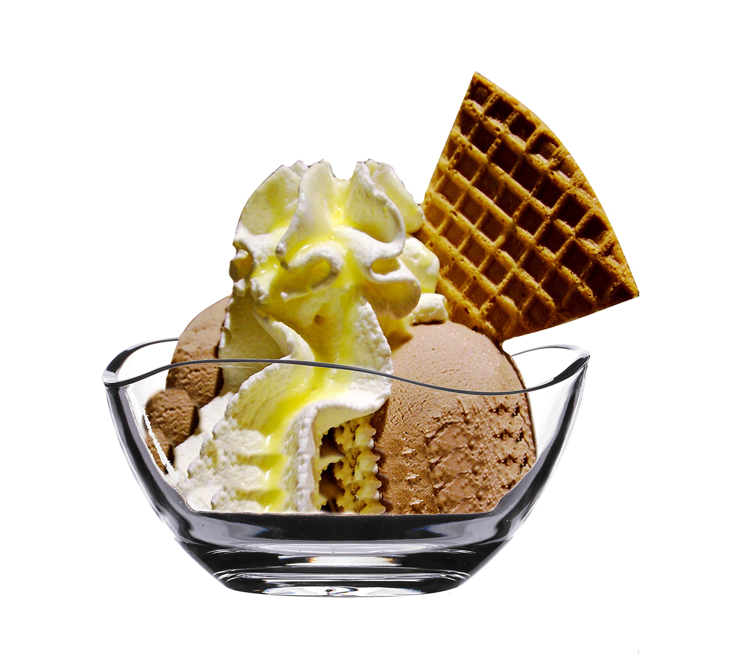 Com-four® 6x Tazza Da Dessert, Coppa Gelato In Vetro Colorato Per - Foto 9