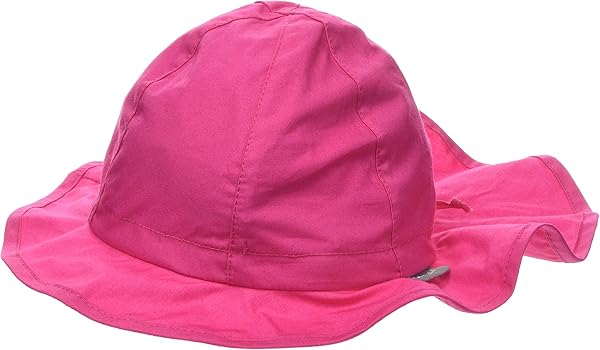 Sterntaler Sonnenhut - Unisex Sommerhut - UV-Schutz 50+ Mütze mit breiter Krempe und Größenregulierung - Nackenschutz - Bindebänder - Baby und Kinder Kopfbedeckung aus Popeline (Bio)