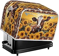 Vista 72 de Marbling Butterfly Print 2 Slice Toaster Dust Cover, Kitchen Small Appliance, Anti Dust and Fingerprint Bread Machine Cover