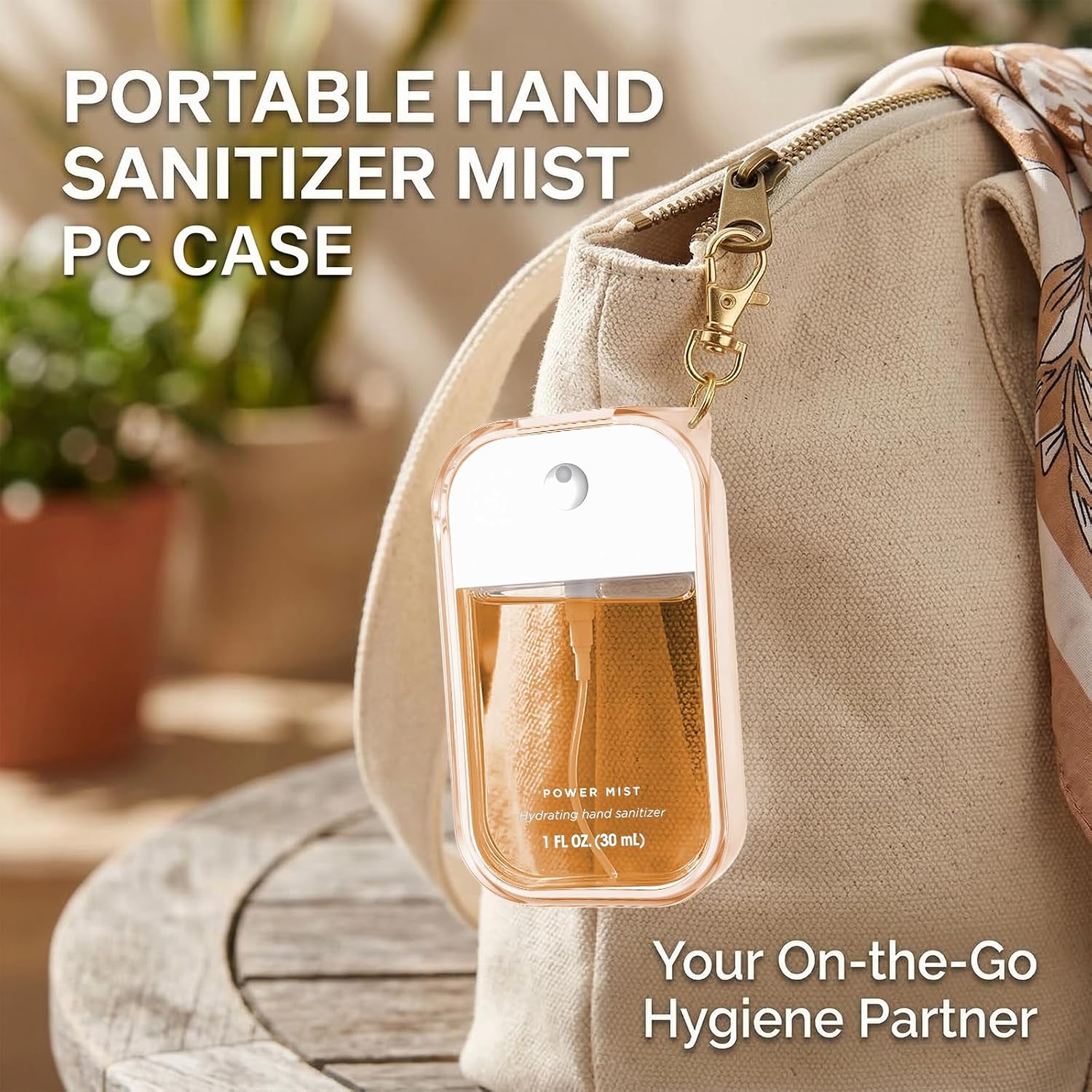 TPU Protective Case Compatible with Touchland Hand Sanitizer Spray, for 1 FL. OZ.