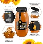 HONIGMA® Marma Sunflower Honey | Authentic Raw Honey from Ukraine | 100% Pure, Unpasteurized & Fully Crystallized | 1000g/35.2oz | Naturally Solid Texture | Pack of 2