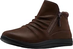 Clarks Womens Breeze Path Cloudsteppers Ankle Boots