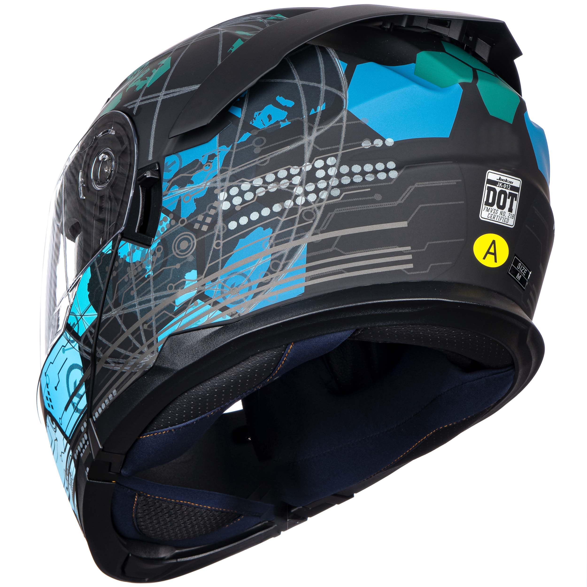 JIEKAI New Enhanced Version Adult Motorcycle Modular Full Face