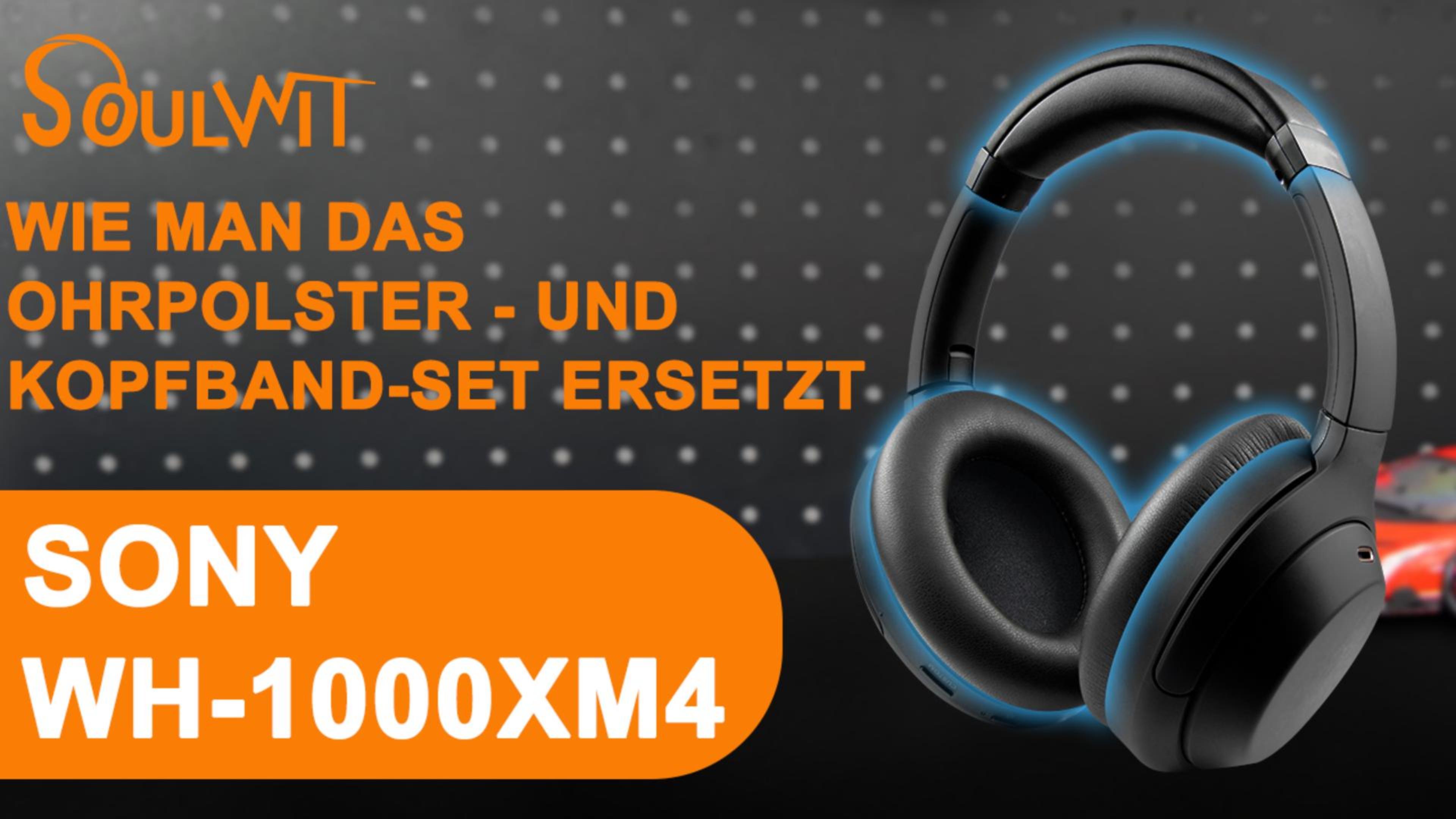 SOULWIT Bandeau de Rechange pour Sony WH-1000XM4 (WH1000XM4) Casque, DIY Remplacement Headband Accessoires