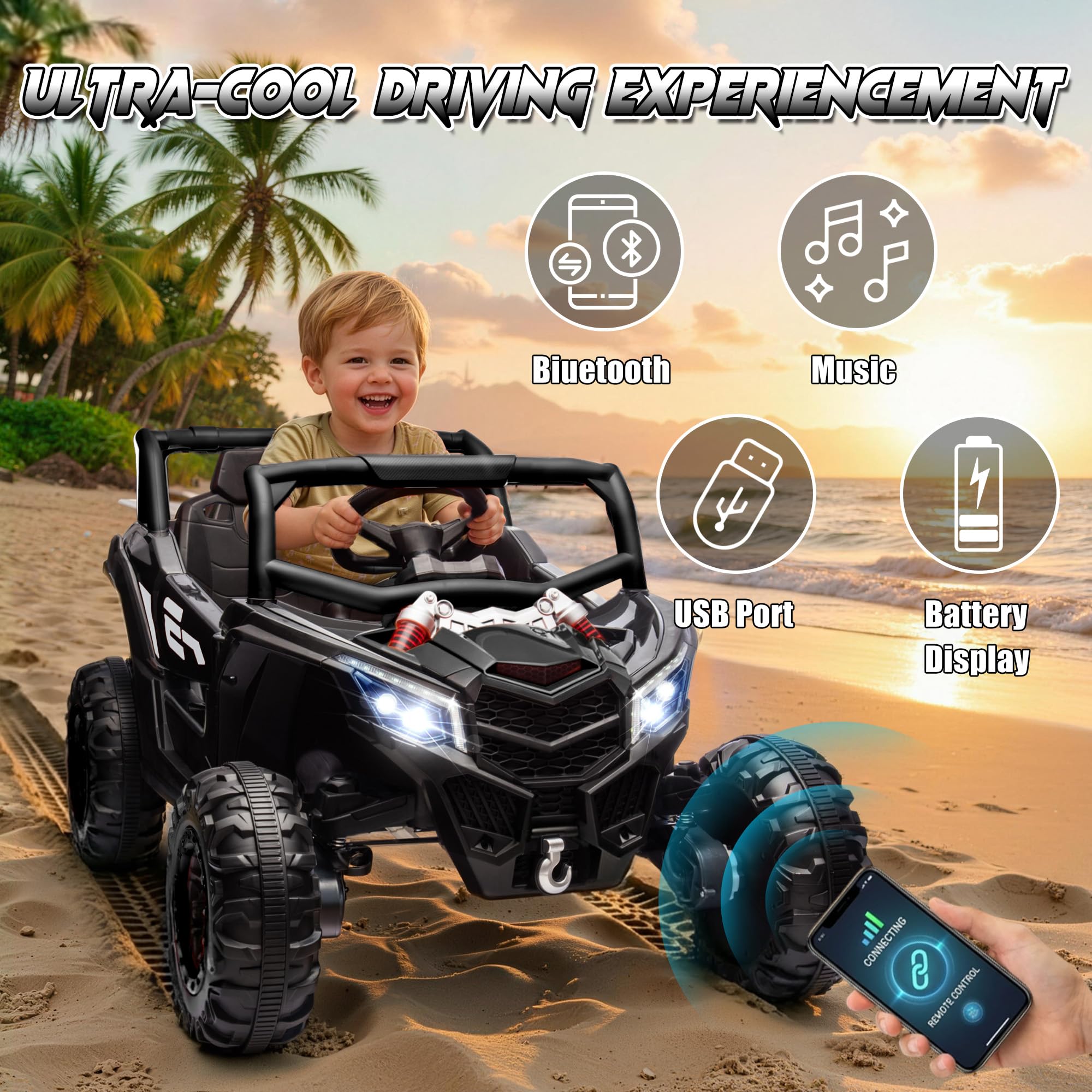 24V Ride On Car for Kids