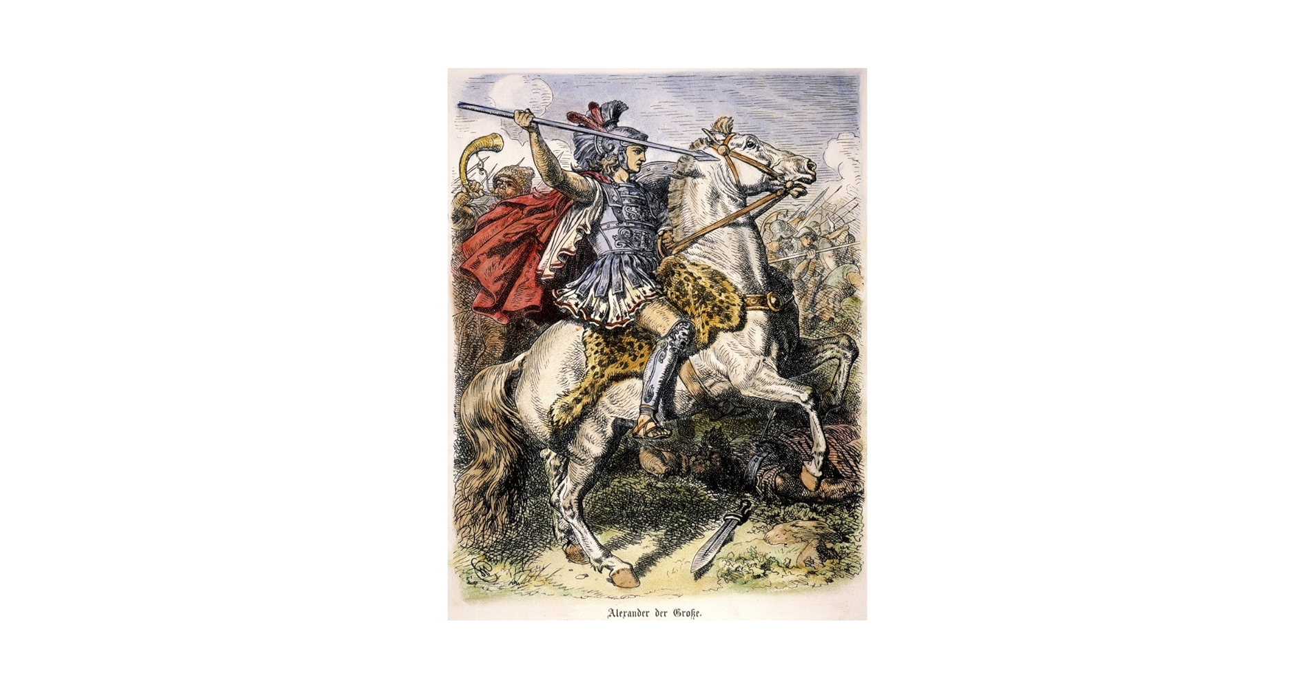 Amazon.co.jp: アレクサンダー大N（356-323 BC） ブケファラスに