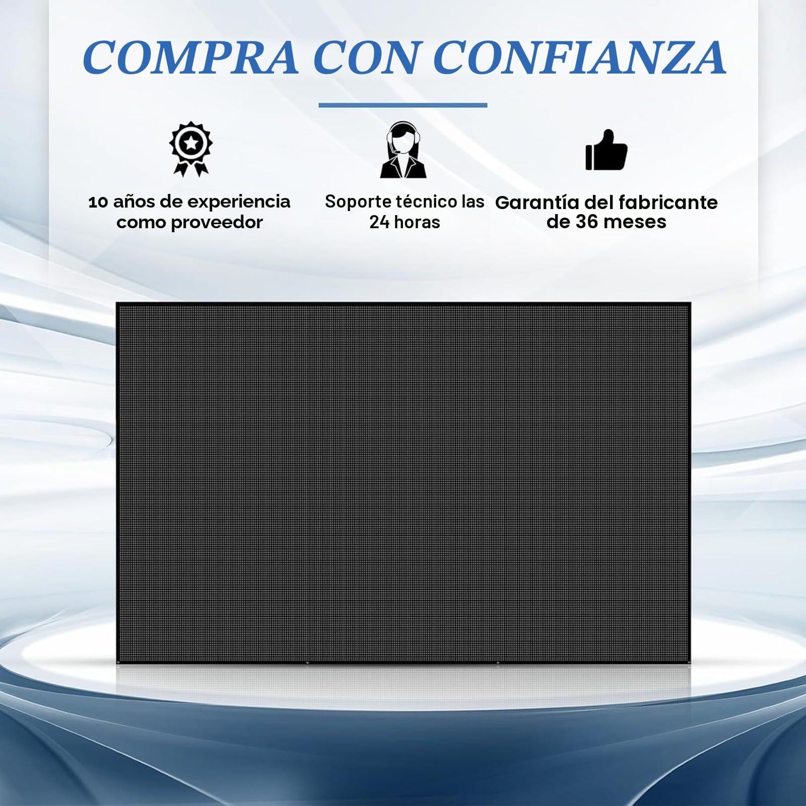 JAOGAUS Toldo de Caravana de 3x2.4m, Pantalla de Protección Solar para Autocaravanas, Kit Completo de Remolque para Autocaravana, Camping y Toldo Lateral