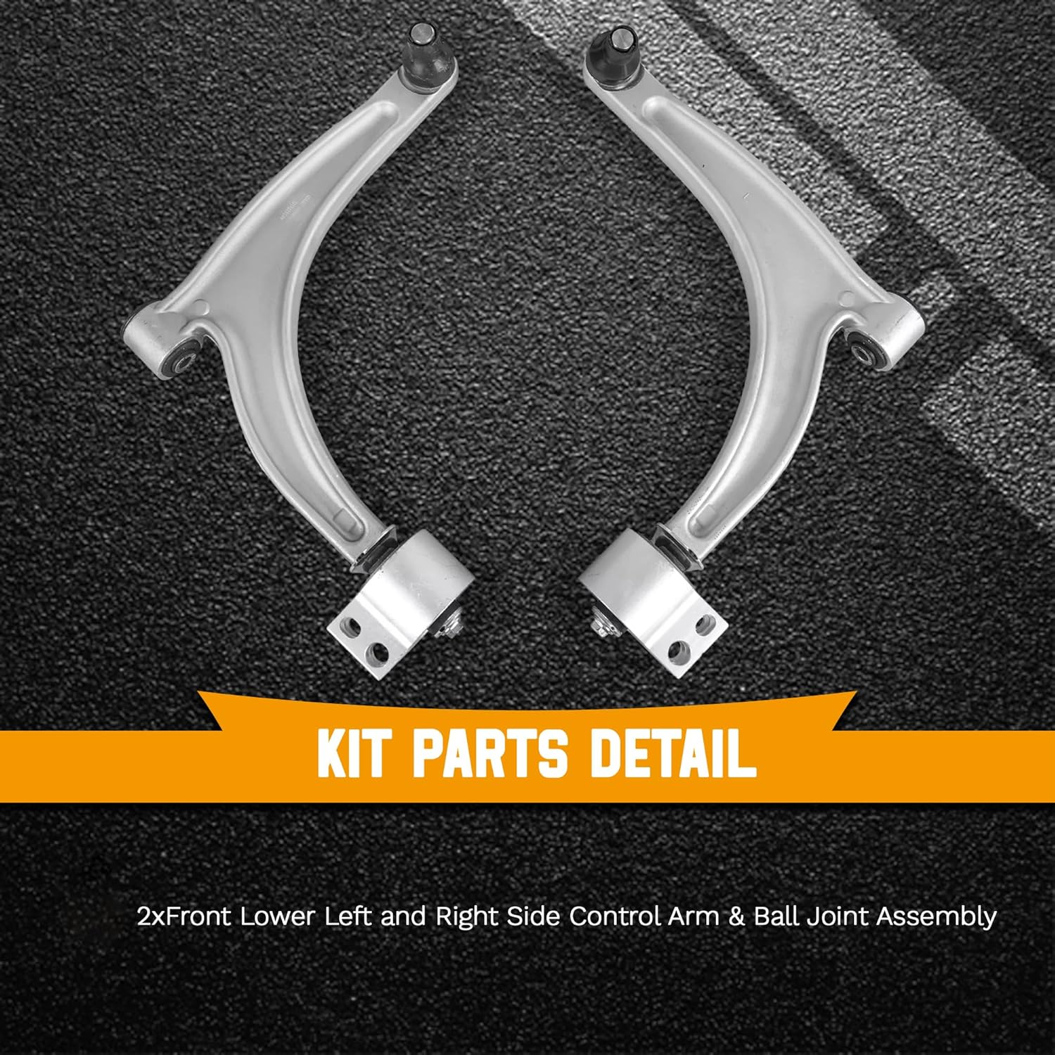 Front Lower Control Arm with Ball Joints Suspension Kit For Chevy Malibu 2004-2012 For Pontiac G6 2005-2010 For Saturn Aura 2007-2009 K620179 K620180