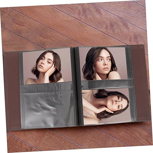 Miniatura 4 de PRETYZOOM Album Para Fotos Photoalbum Couples Photo Album Couple Photo Album Small Photo Album Vintage Photo Albums Album for Photos Photo Book