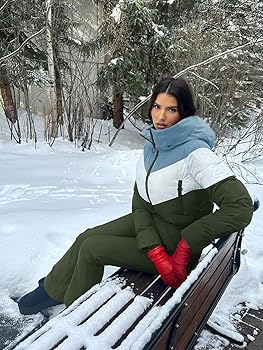 Amazon.com: Fisoew Womens One Piece Ski Suit Warm Waterproof