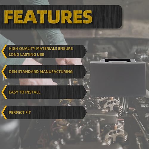 Miniatura 10 de Dasbecan Conjunto de caja de consola de soporte de taza de asiento trasero negro compatible con Nissan Pathfinder 2006-2012 Nissan Frontier