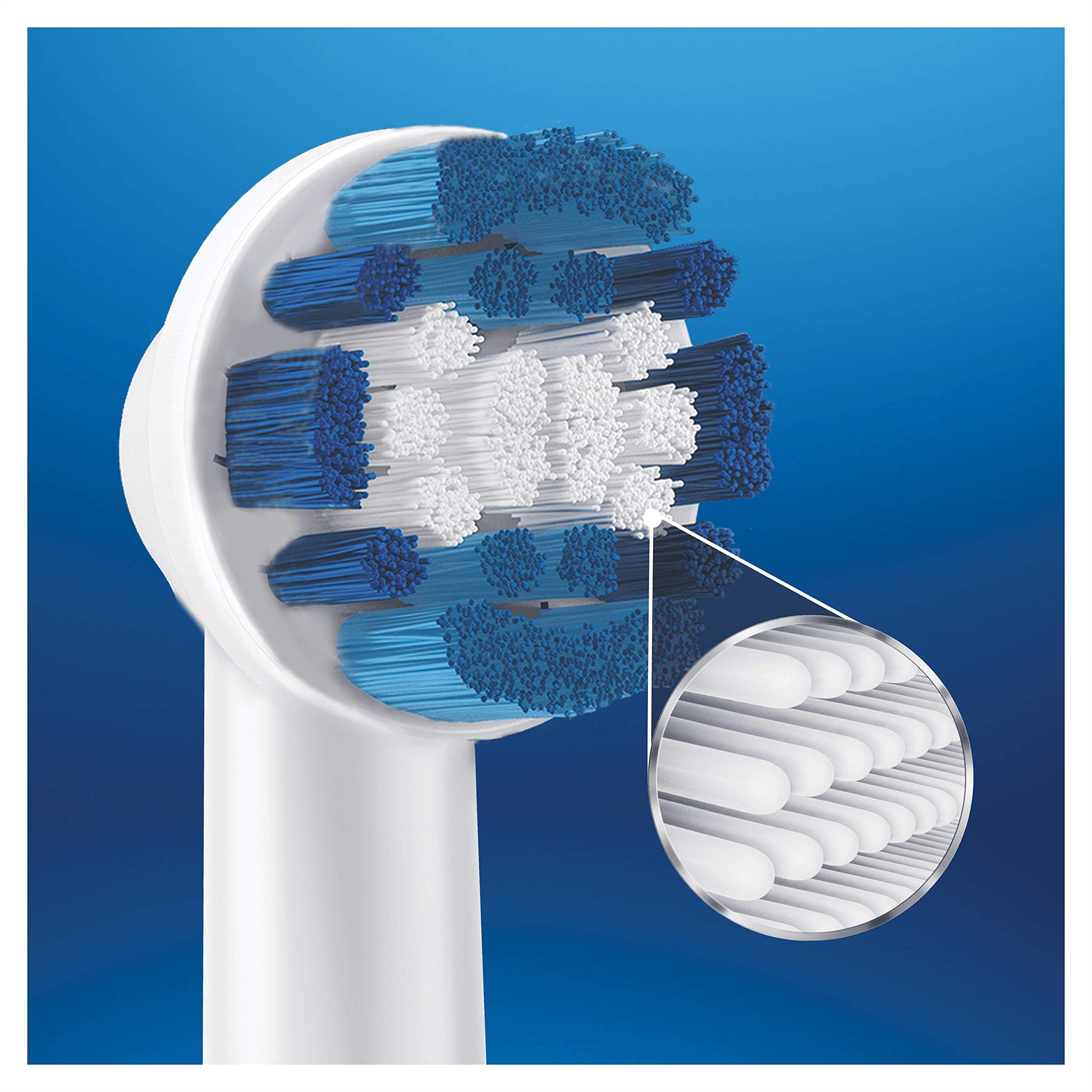 Oral-B Precision Clean Aufsteckbürsten, Briefkastenfähige Verpackung, 8+2 Stück