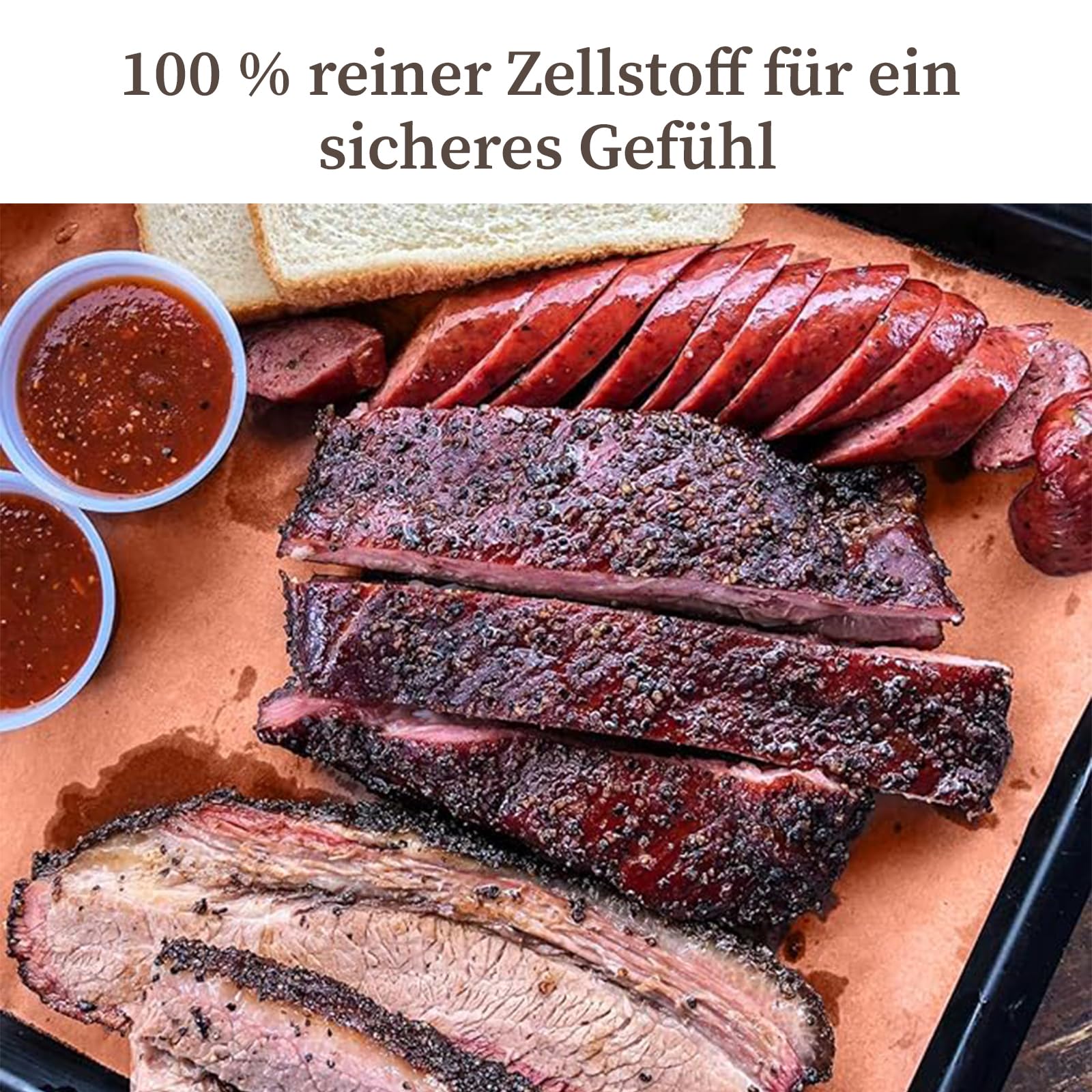 Butcher Paper 40CM x 30M Metzgerpapier KäSepapier Pink Butcher Paper Multifunktionelles BBQ Kraftpapier RäUchern Und Fleischverpackung Butcher Paper