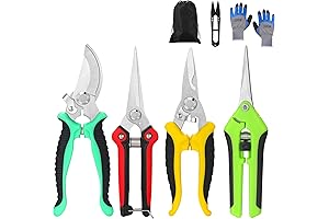 5-Pack Florist Tools Professional Sets with Garden Pruning Shears