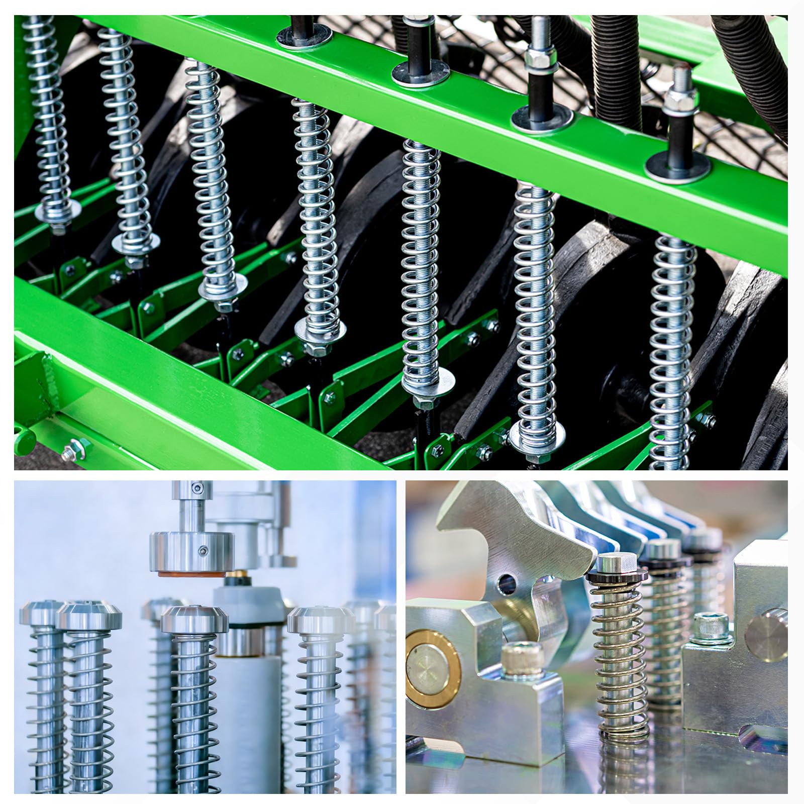 sourcing map Lot de 50 ressorts de compression en acier inoxydable 304, 0,6 mm x 9 mm x 35 mm, petits ressorts pour réparation à la maison, bricolage, atelier et utilisation industrielle (argenté)