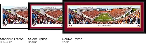Miniatura 2 de Blakeway Panoramas - Póster panorámico e imágenes enmarcadas de Virginia Tech Football