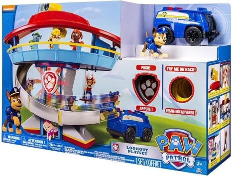 Paw Patrol Full Playset - All Base Characters and Vehicle