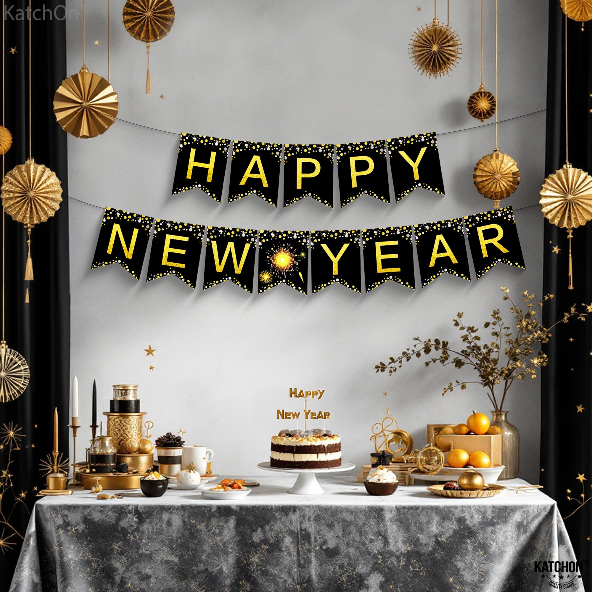 Snapklik.com : Happy New Year Banner 2026 - Large 10 Feet No DIY Happy ...