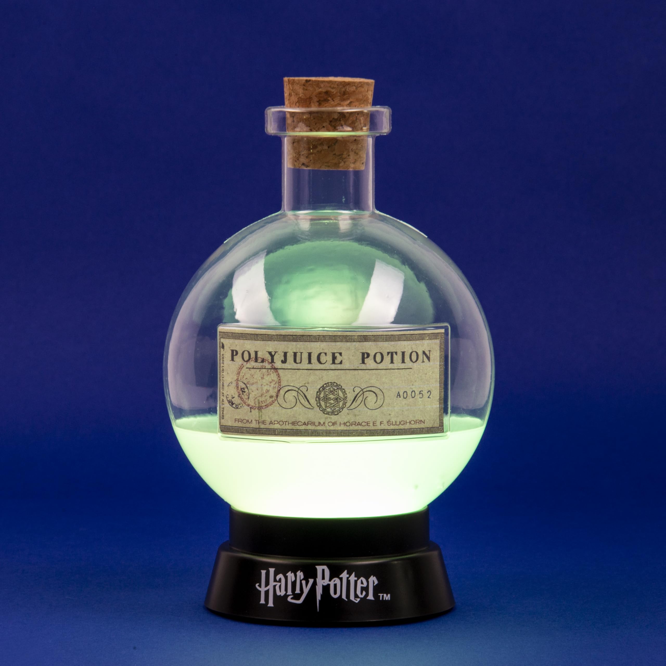 Luz nocturna de poción mágica WONDEE de 7 colores para decoración de habitación de Harry Potter