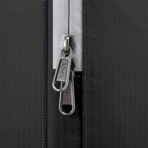 Gonex Organisateurs de Valise à Compression, Lot de 4 | Double Fermeture, Compression Efficace, Gain de Place, Bagages Bien Organisés - 4