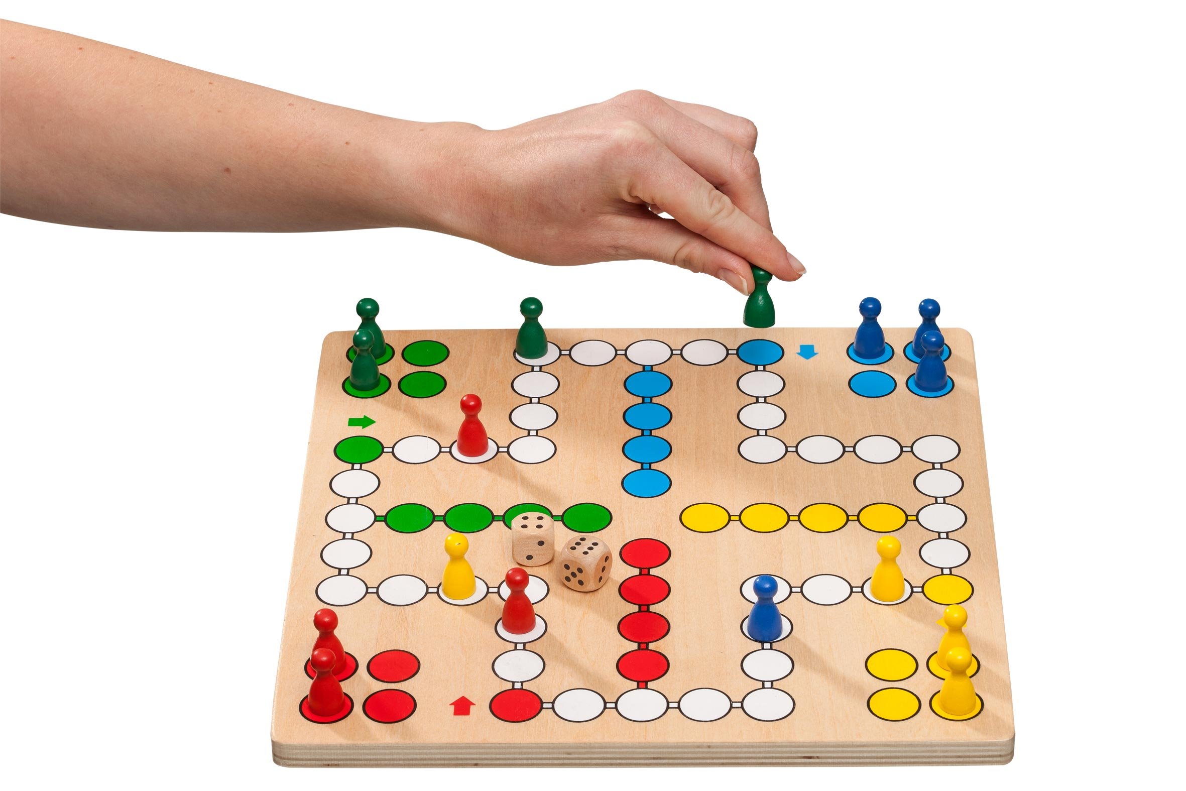 Philos 3299 – Gioco Da Tavolo Craps In Legno – Regole Semplici, Made In Germany – Stimola Concentrazione E Strategia