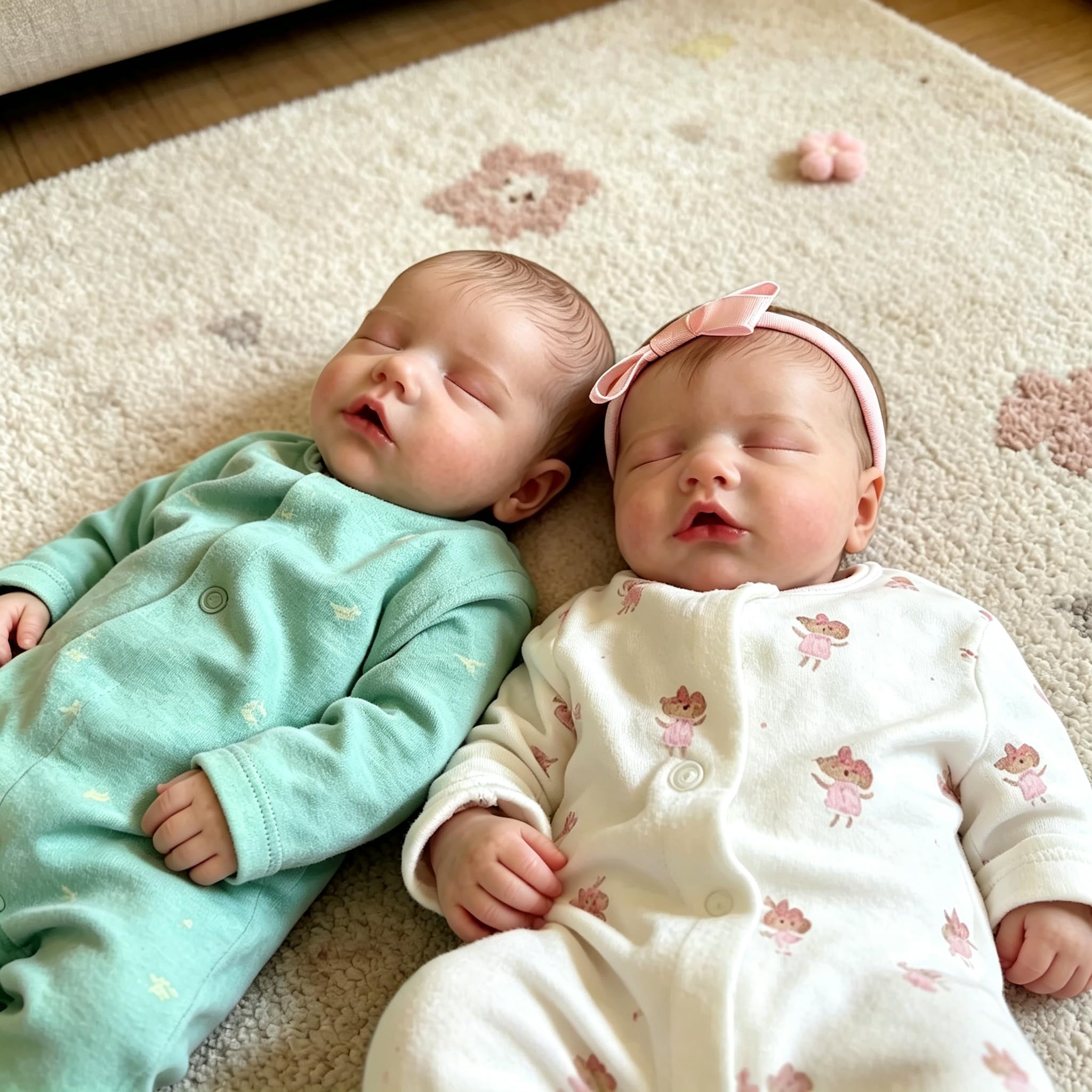 Realistyczny silikon Reborn śpiące bliźnięta dziewczynka lalka bobas realistyczna noworodek bliźniaki lalki chłopcy i dziewczęta miękkie winylowe bliźnięta niemowlęta zabawki prezenty